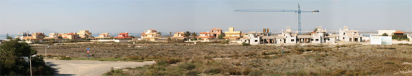 panor&aacute;mica en La Manga del Mar Menor