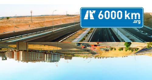 basurama panorámica: 6.000 Km