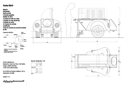 Carrito vocho m&oacute;vi